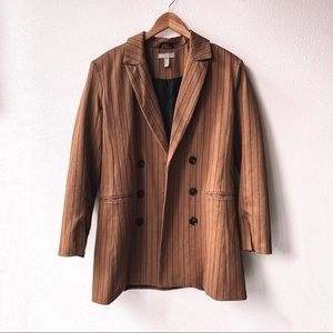 ASOS Oversized Pinstripe Blazer SZ 10